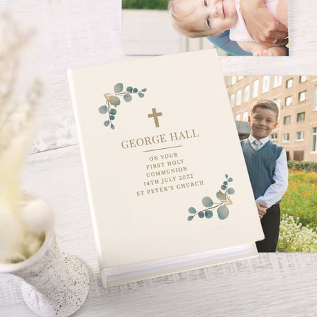 Botanical Cross 6x4 Photo Album - Gift Moments