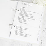 Personalised Botanical Wedding Planner - Calendars & Planners at Gift Moments