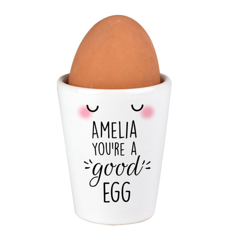 Personalised You're A Good Egg Cup - Egg Cups at Gift Moments