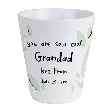 Personalised Free Text Plant Pot - Vases & Plant Pots at Gift Moments