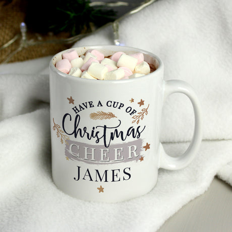 Personalised Cup of Christmas Cheer Mug - Mugs at Gift Moments