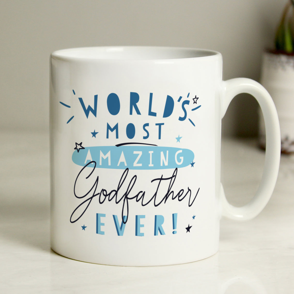 Personalised Amazing Godfather Mug: 1 - Mugs By Gift Moments