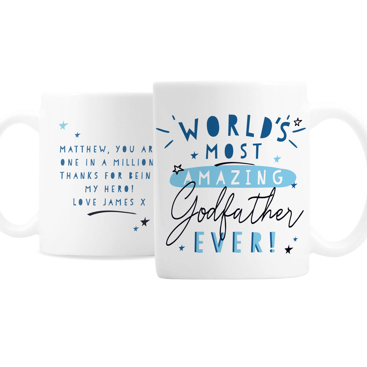 World's Most Amazing Godfather Mug - Gift Moments