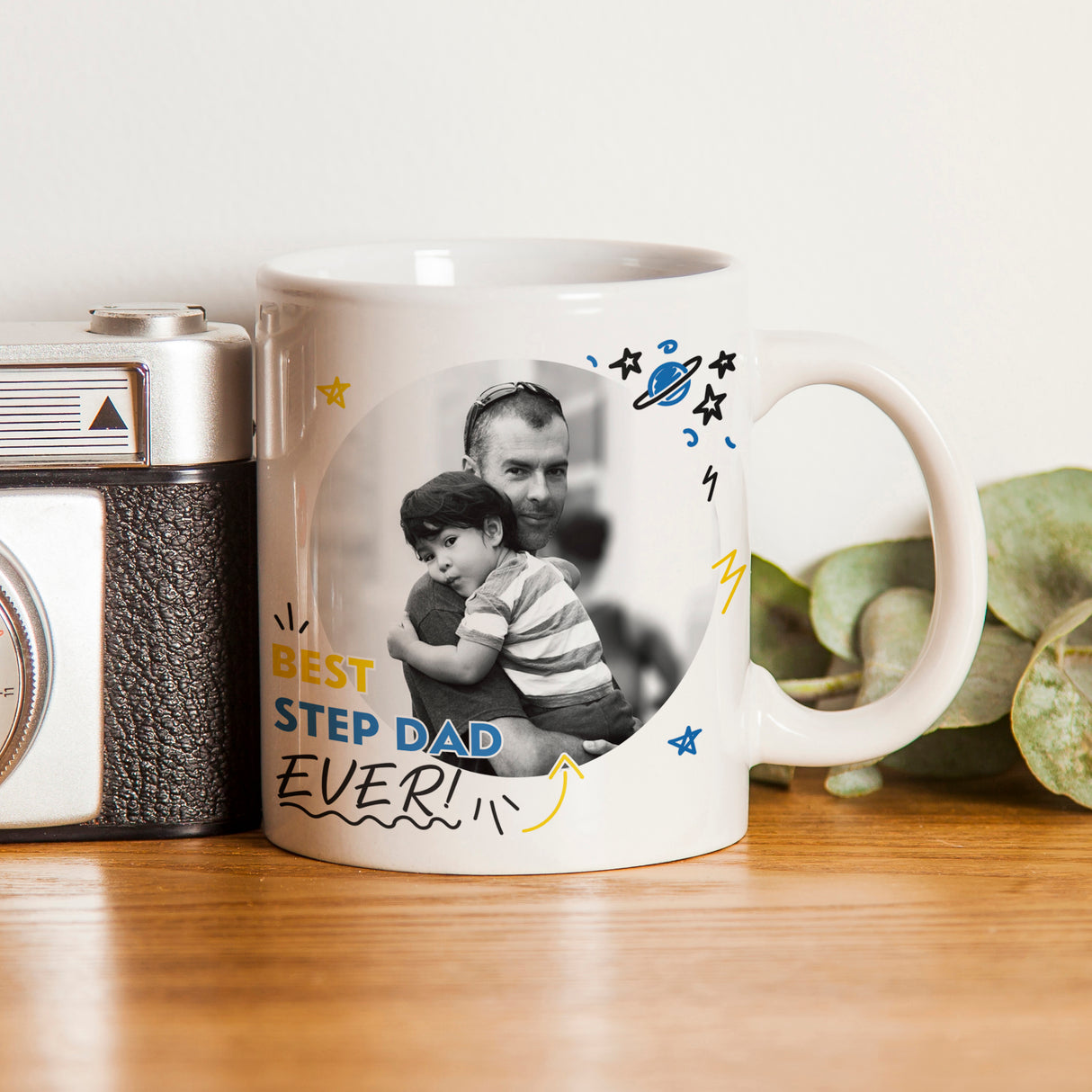 Personalised Best Ever Photo Upload Mug - Mugs at Gift Moments