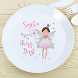 Personalised Fairy Princess Plastic Plate - Tableware at Gift Moments