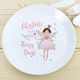 Personalised Fairy Princess Plastic Plate - Tableware at Gift Moments