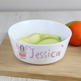 Personalised Toadstool Fairy Plastic Bowl - Tableware at Gift Moments