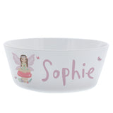 Personalised Toadstool Fairy Plastic Bowl - Tableware at Gift Moments