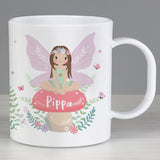 Personalised Toadstool Fairy Plastic Mug - Plastic Mugs at Gift Moments