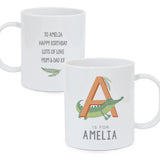 Personalised Animal Alphabet Plastic Mug - Plastic Mugs at Gift Moments