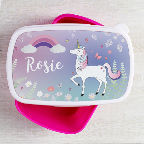 Unicorn Pink Lunch Box - Gift Moments