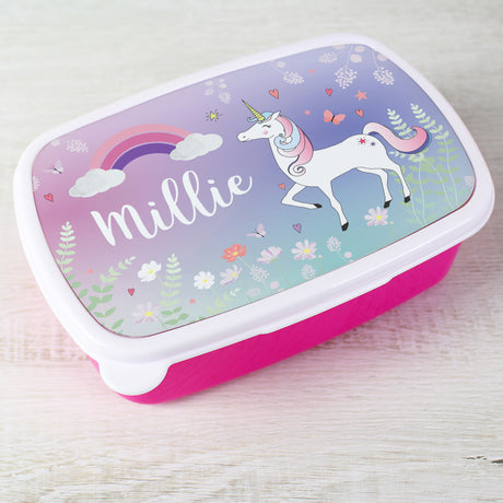 Unicorn Pink Lunch Box - Gift Moments