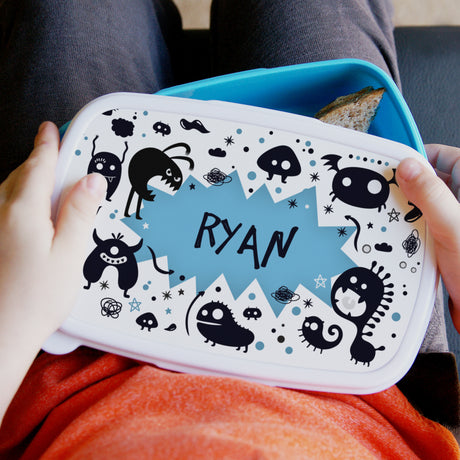 Monsters Blue Lunch Box - Gift Moments