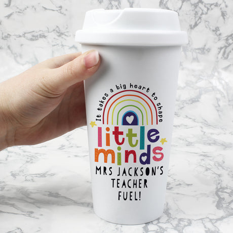 Shape Little Minds Teacher Travel Mug - Gift Moments