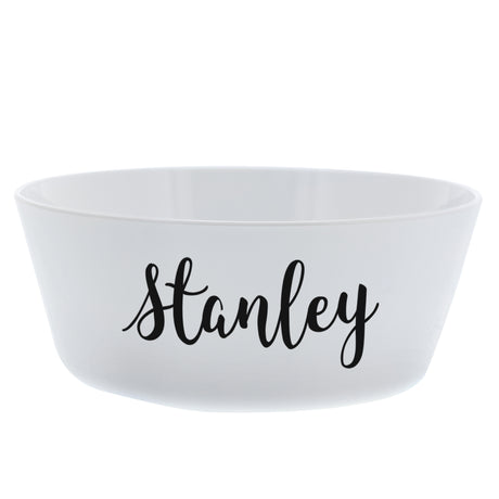 Name Plastic Cat Bowl - Gift Moments