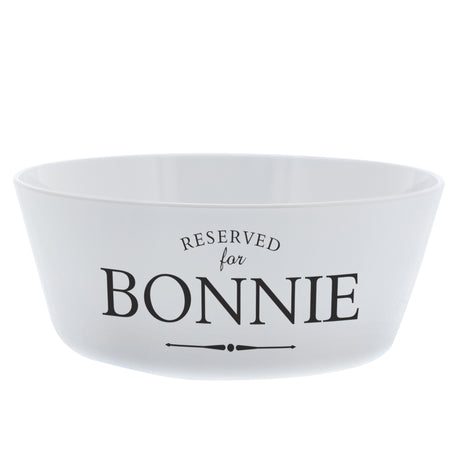 Personalised Reserved for Plastic Cat Bowl - Pet Products at Gift Moments