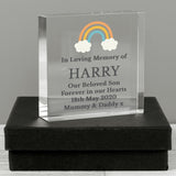 Rainbow Memorial Crystal Token - Gift Moments