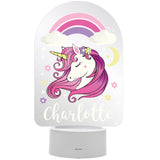 Personalised Pink Unicorn LED Night Light: 5 - LED Lighting By Gift Moments