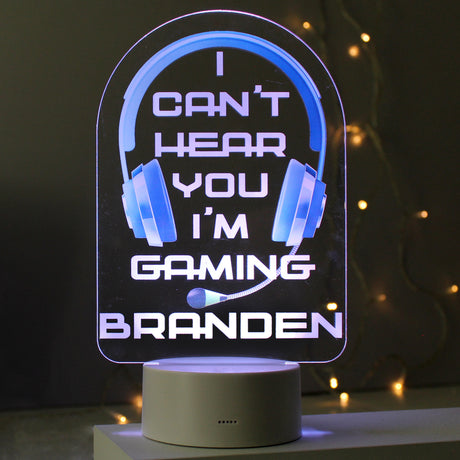 Blue Gaming LED Colour Changing Light - Gift Moments