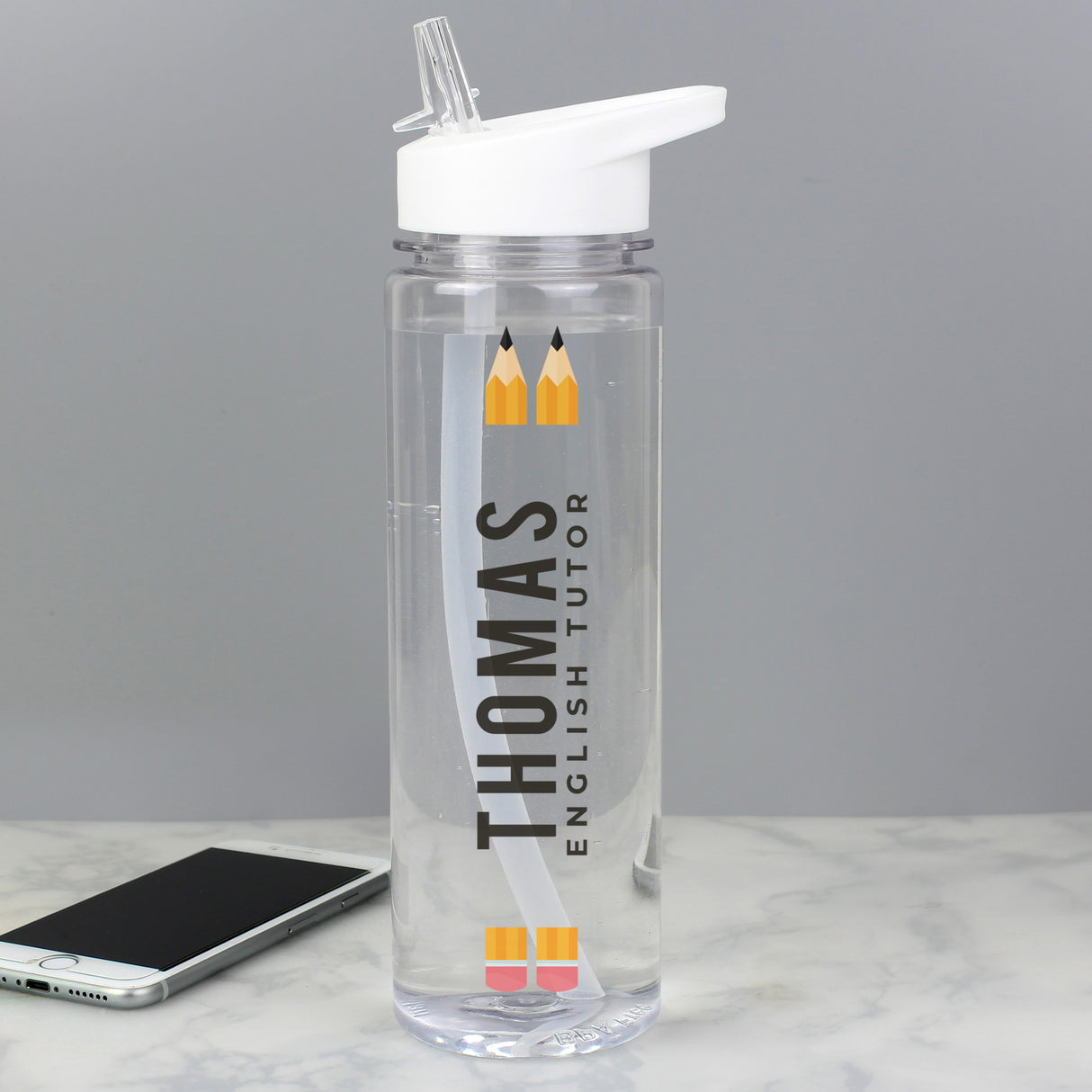 Personalised Teacher Water Bottle - Water Bottles at Gift Moments