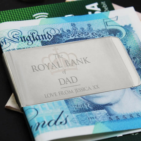 Personalised 'Royal Bank of...' Money Clip - Wallets & Money Clips at Gift Moments