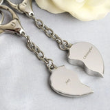 Personalised Two Hearts Keyring - Keyrings at Gift Moments