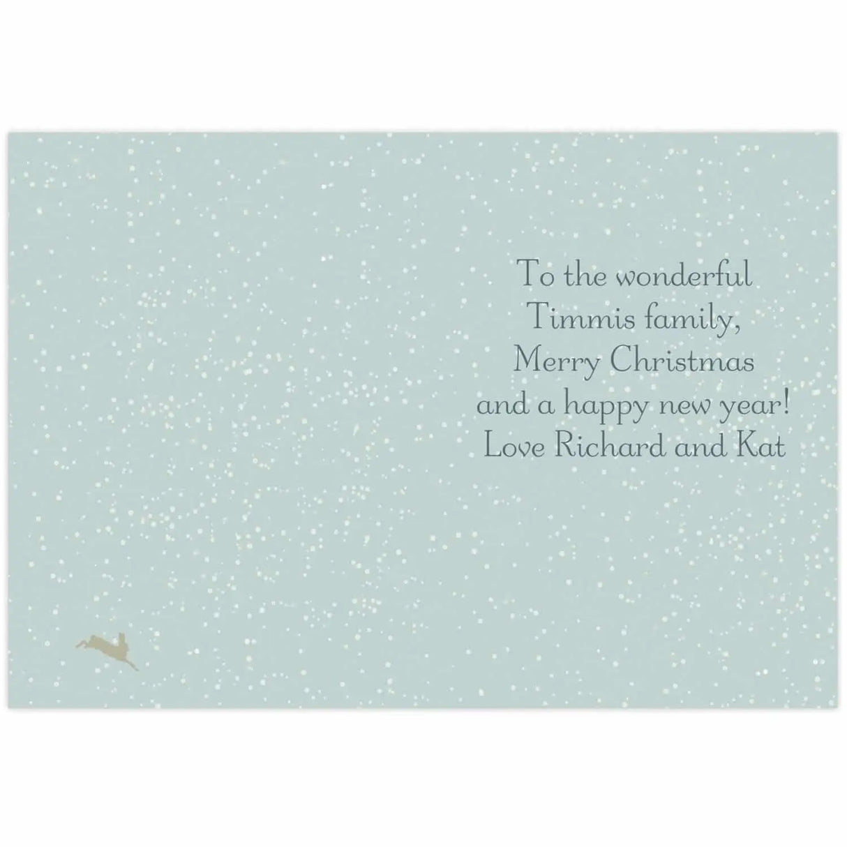 Personalised A Winter's Night Card - Greeting Cards at Gift Moments