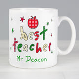 Personalised Teacher Mug - Mugs at Gift Moments