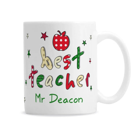 Personalised Teacher Mug - Mugs at Gift Moments