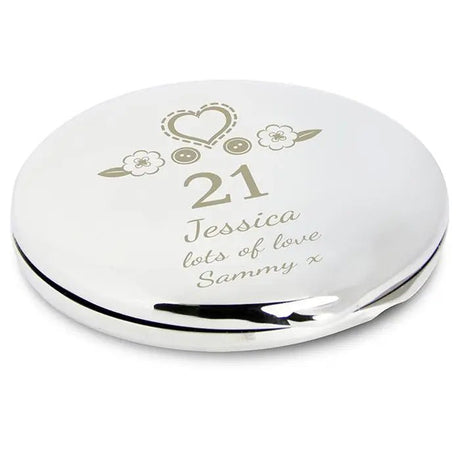 Personalised Birthday Craft Compact Mirror - Compact Mirrors at Gift Moments