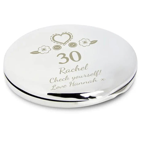 Personalised Birthday Craft Compact Mirror - Compact Mirrors at Gift Moments