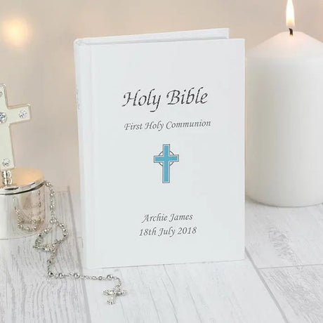 Personalised Blue Cross Bible - Books at Gift Moments