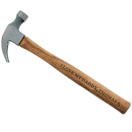 Personalised Bold Text Hammer - Tools at Gift Moments