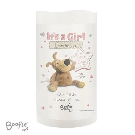 Personalised Boofle It’s a Girl Nightlight: 3 - LED Lighting By Boofle