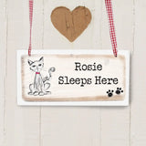 Personalised Cat Wooden Sign - Signs & Plaques at Gift Moments