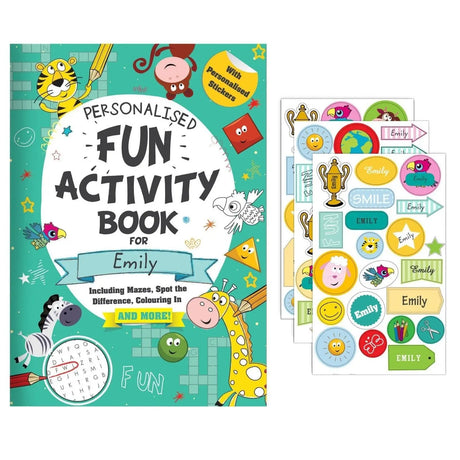 Personalised Activity Book with Stickers - Books at Gift Moments