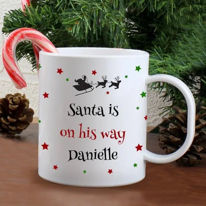 Personalised Childrens Christmas Mug