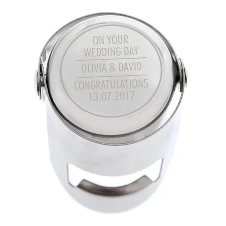 Personalised Classic Bottle Stopper - Barware at Gift Moments