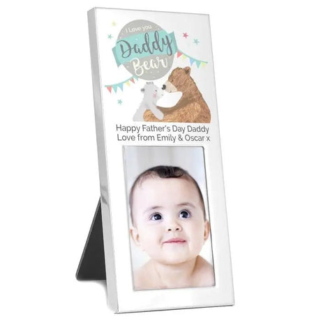 Personalised Daddy Bear 2x3 Photo Frame - Photo Frames at Gift Moments