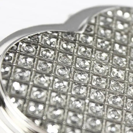 Personalised Diamante Heart Compact Mirror - Compact Mirrors at Gift Moments