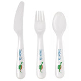 Personalised Dinosaur 3 Piece Plastic Cutlery Set - Cutlery Sets at Gift Moments