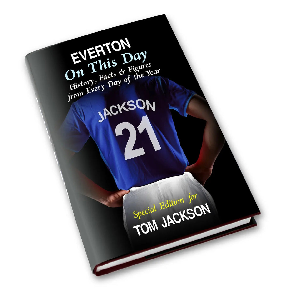 Personalised Everton FC on this Day Book - Gift Moments