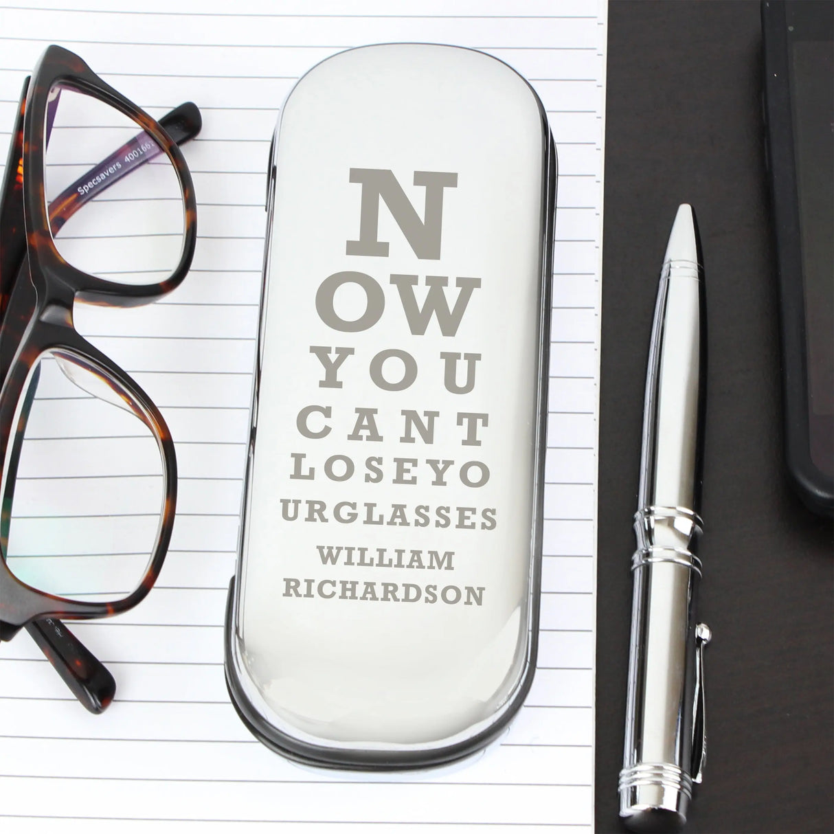 Personalised Eye Exam Glasses Case - Glasses Cases at Gift Moments