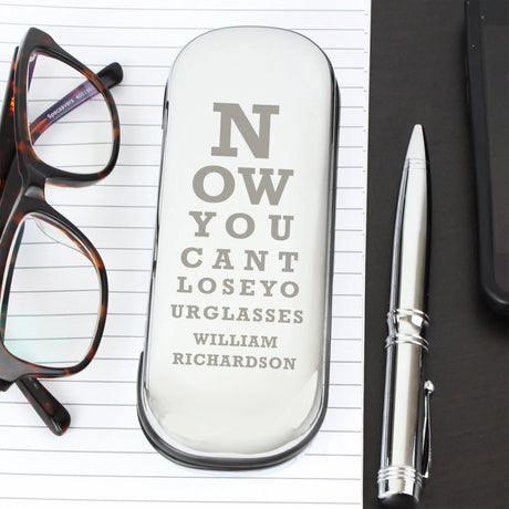 Personalised Eye Exam Glasses Case - Glasses Cases at Gift Moments