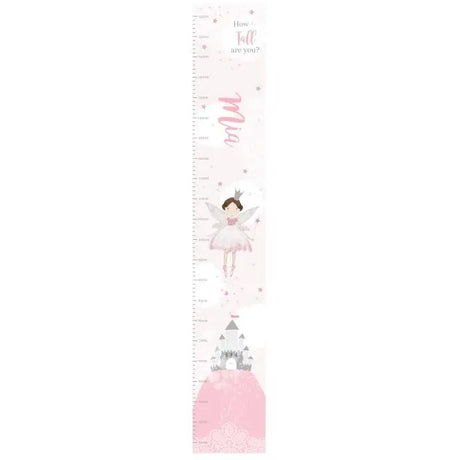 Personalised Fairy Princess Height Chart - Height Charts at Gift Moments