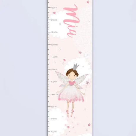 Personalised Fairy Princess Height Chart - Height Charts at Gift Moments