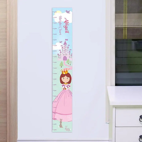 Personalised Fairy Tale Princess Height Chart - Height Charts at Gift Moments