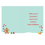 Personalised Gingerbread House Card - Greeting Cards at Gift Moments