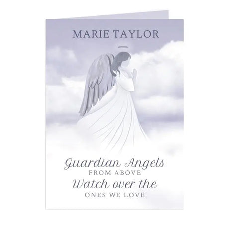 Personalised Guardian Angel Card - Greeting Cards at Gift Moments