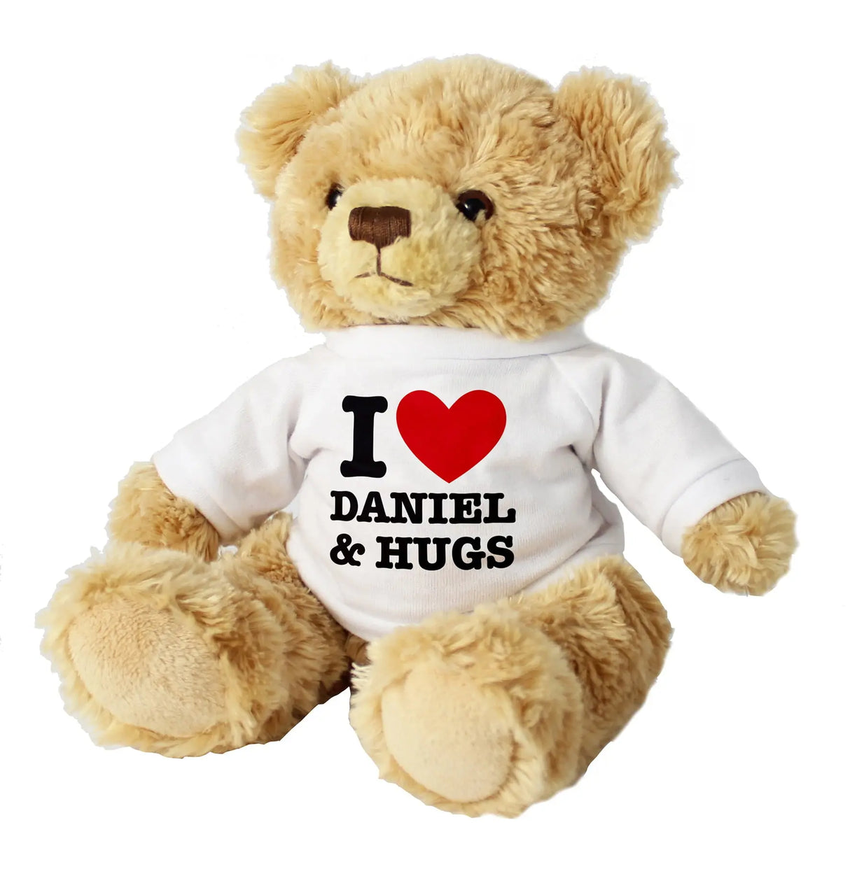 Personalised I Love... Teddy Bear - Teddy Bears & Soft Toys at Gift Moments